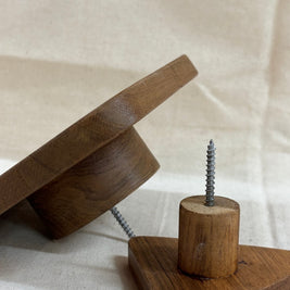 Big Buttons Wood Triangle Small