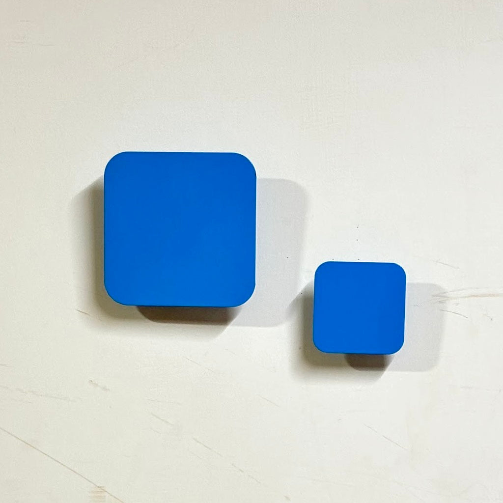 Big Buttons Metal Square Big