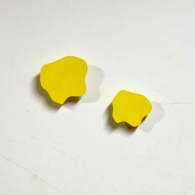 Big Buttons Metal Abstract Hooks