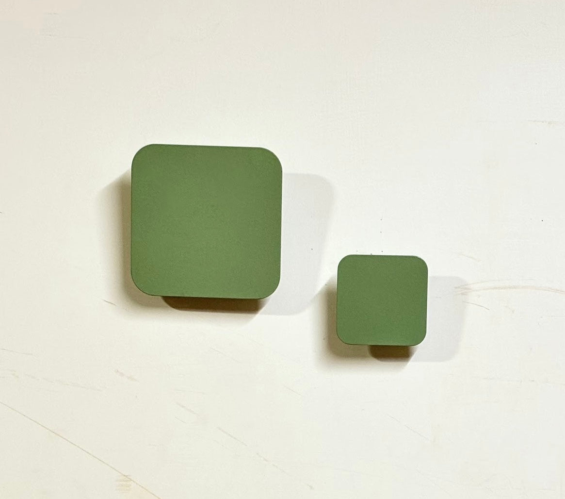 Big Buttons Metal Square Big