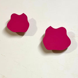 Big Buttons Metal Abstract Hooks