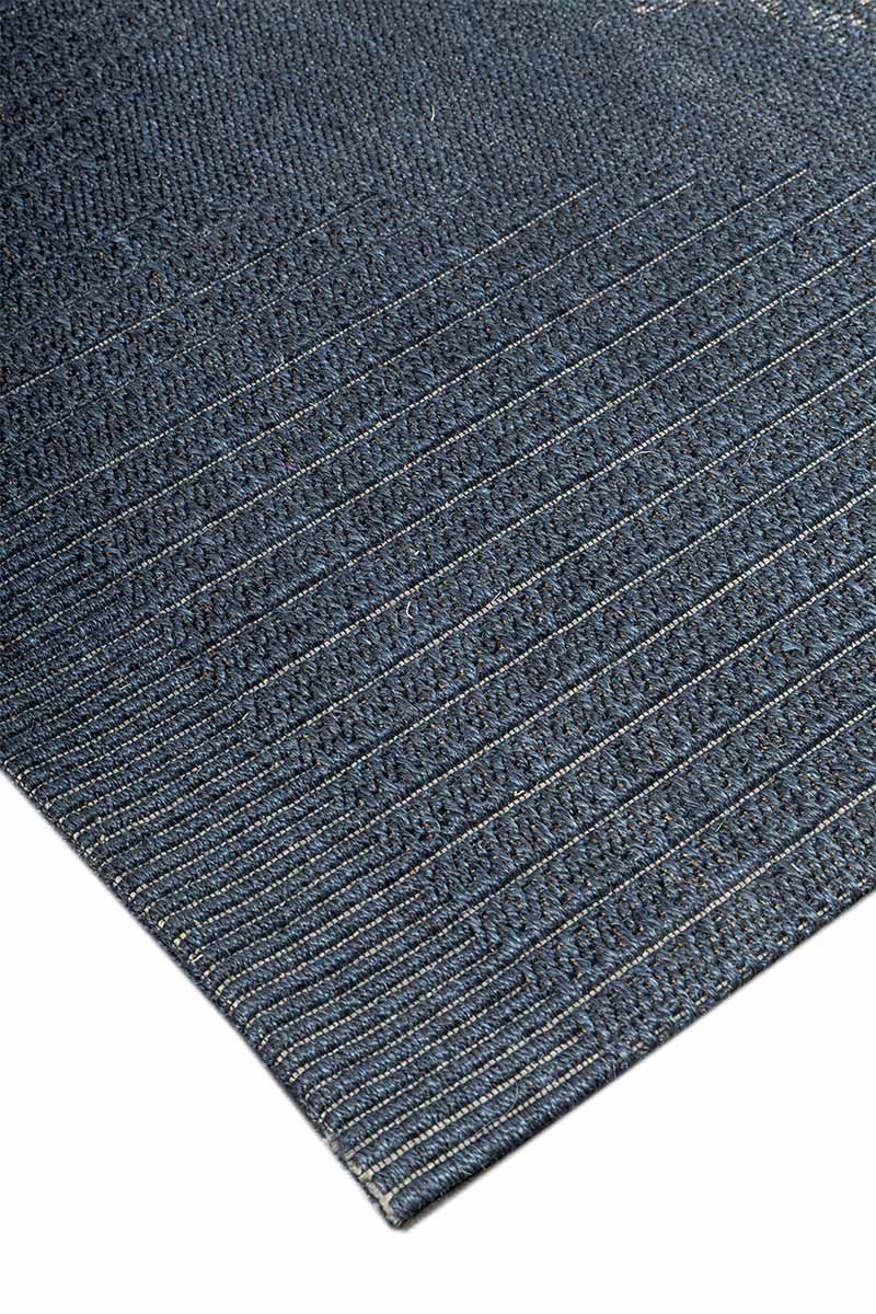 Ikat Blue Sisal 6x9 feet Rectangle Rug - I MEAN DESIGN