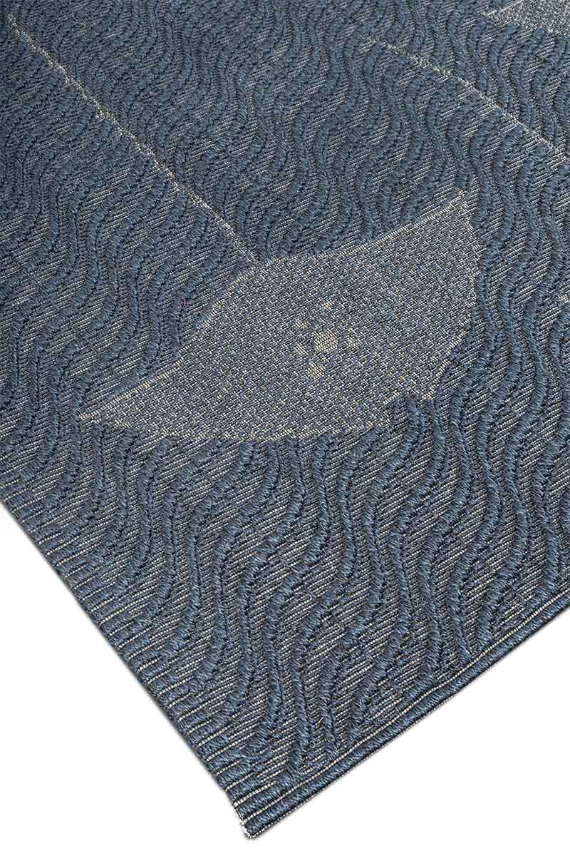 Sea Nettle Blue Sisal 6x9 feet Rectangle Rug - I MEAN DESIGN