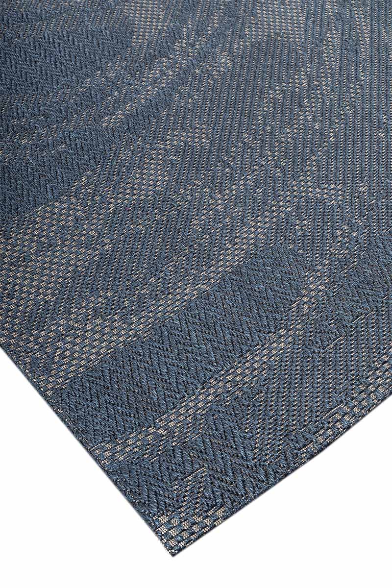 Tidal Drift Blue Sisal 6x9 feet Rectangle Rug - I MEAN DESIGN