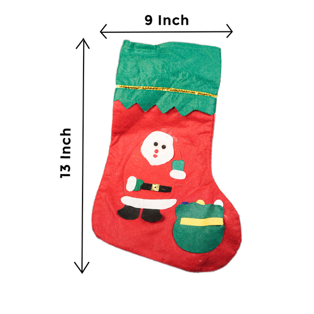 Santa’s Cozy Socks Combo – Christmas Gift Set with Santa Socks, Chocochip Cookies & Ho Ho Ornament | Secret Santa Gift Under ₹1000 India