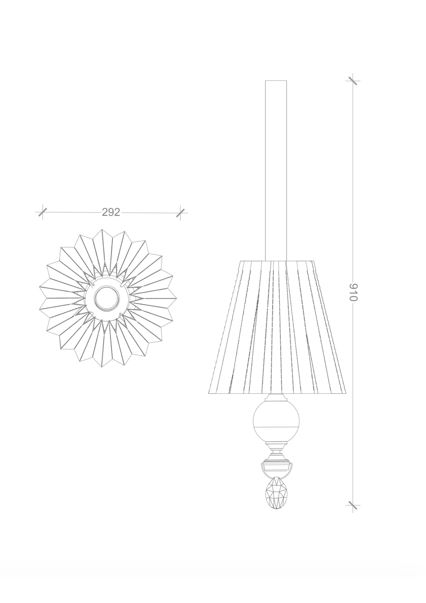 Crystal Pendant Light