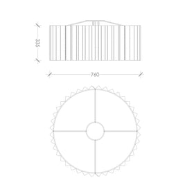 Cylindrical Ceiling Light