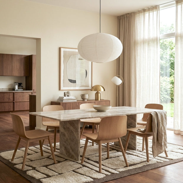 Burnt Sienna Wool Rug
