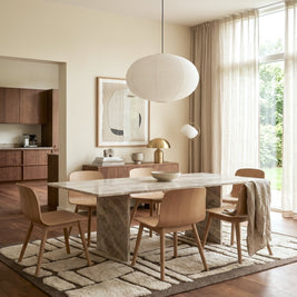 Burnt Sienna Wool Rug