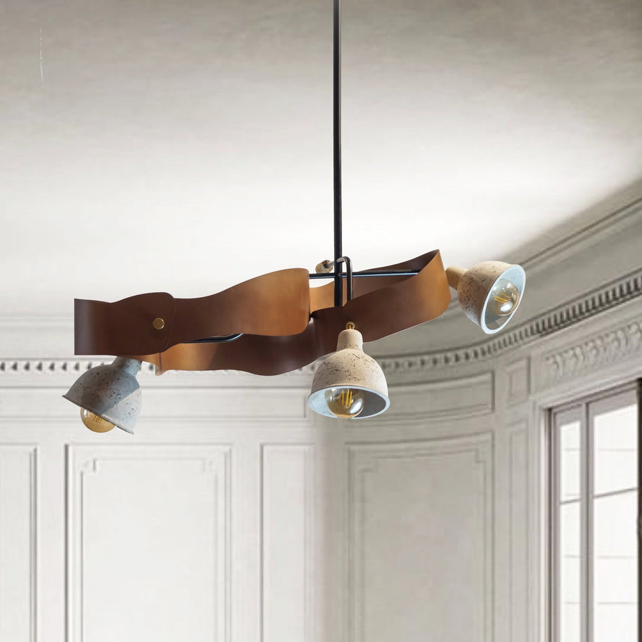 Concrete Luxe Chandelier