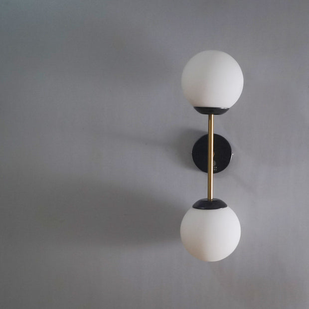modern glass wall sconce