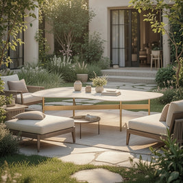 Drift Table In Marble