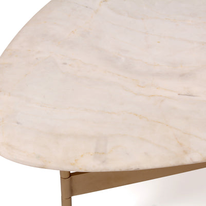 Drift Table In Marble - I MEAN DESIGN