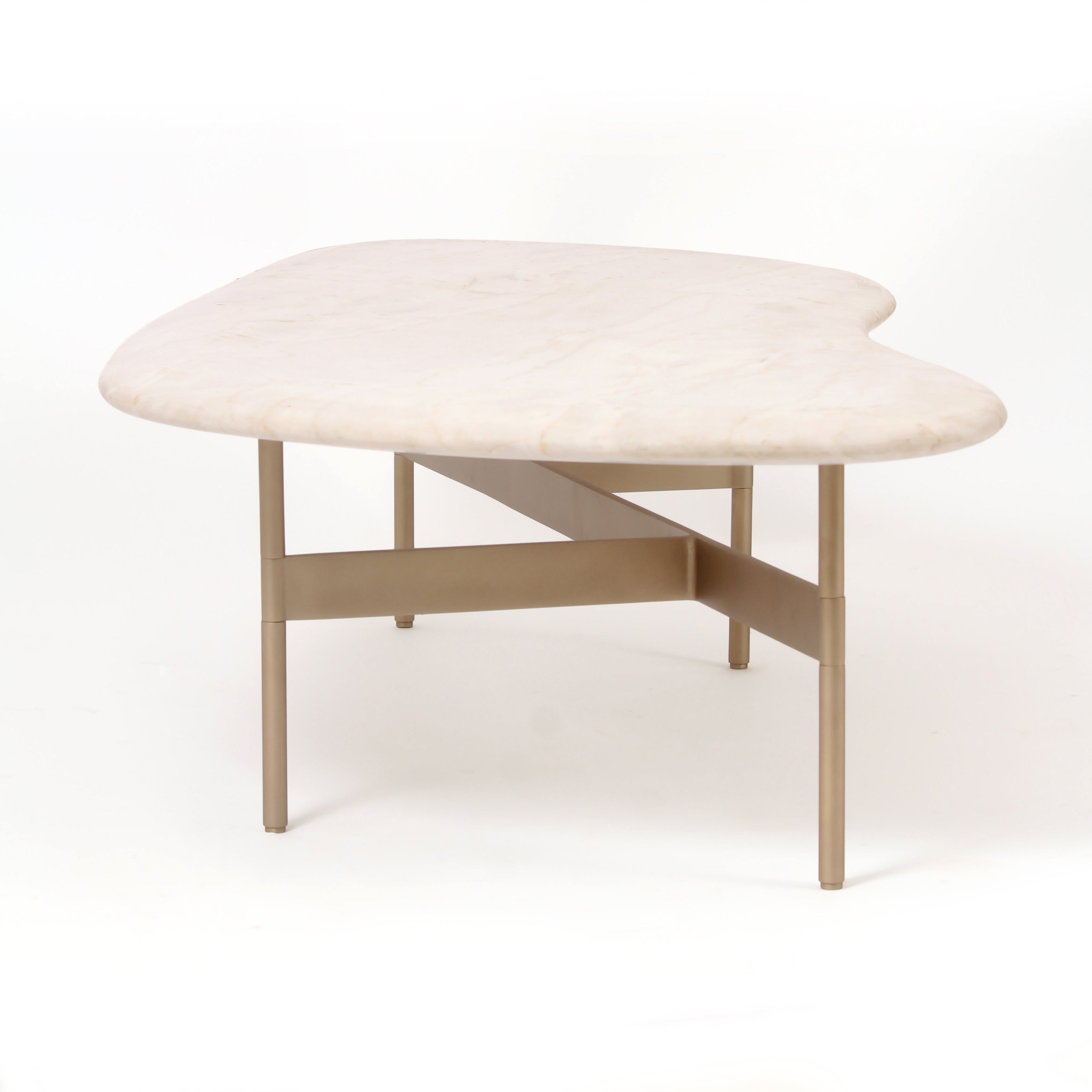 Drift Table In Marble - I MEAN DESIGN