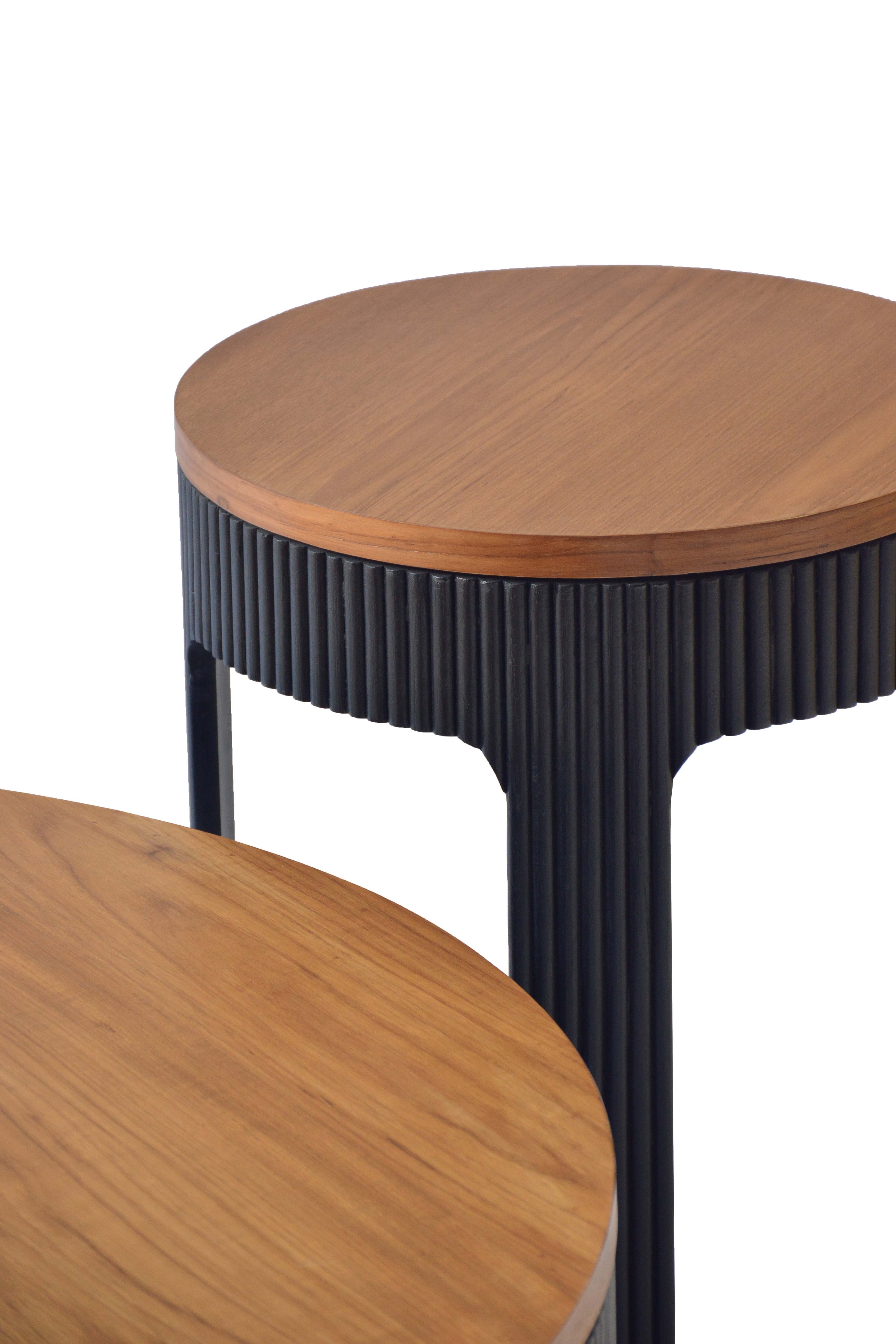 Flute Side Table