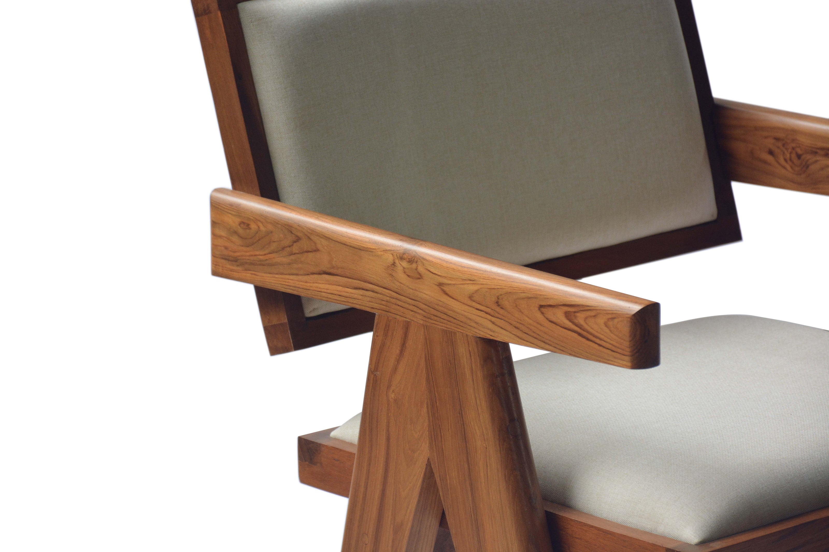 Chandigarh Upholstered Study Chair