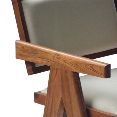 Chandigarh Upholstered Study Chair