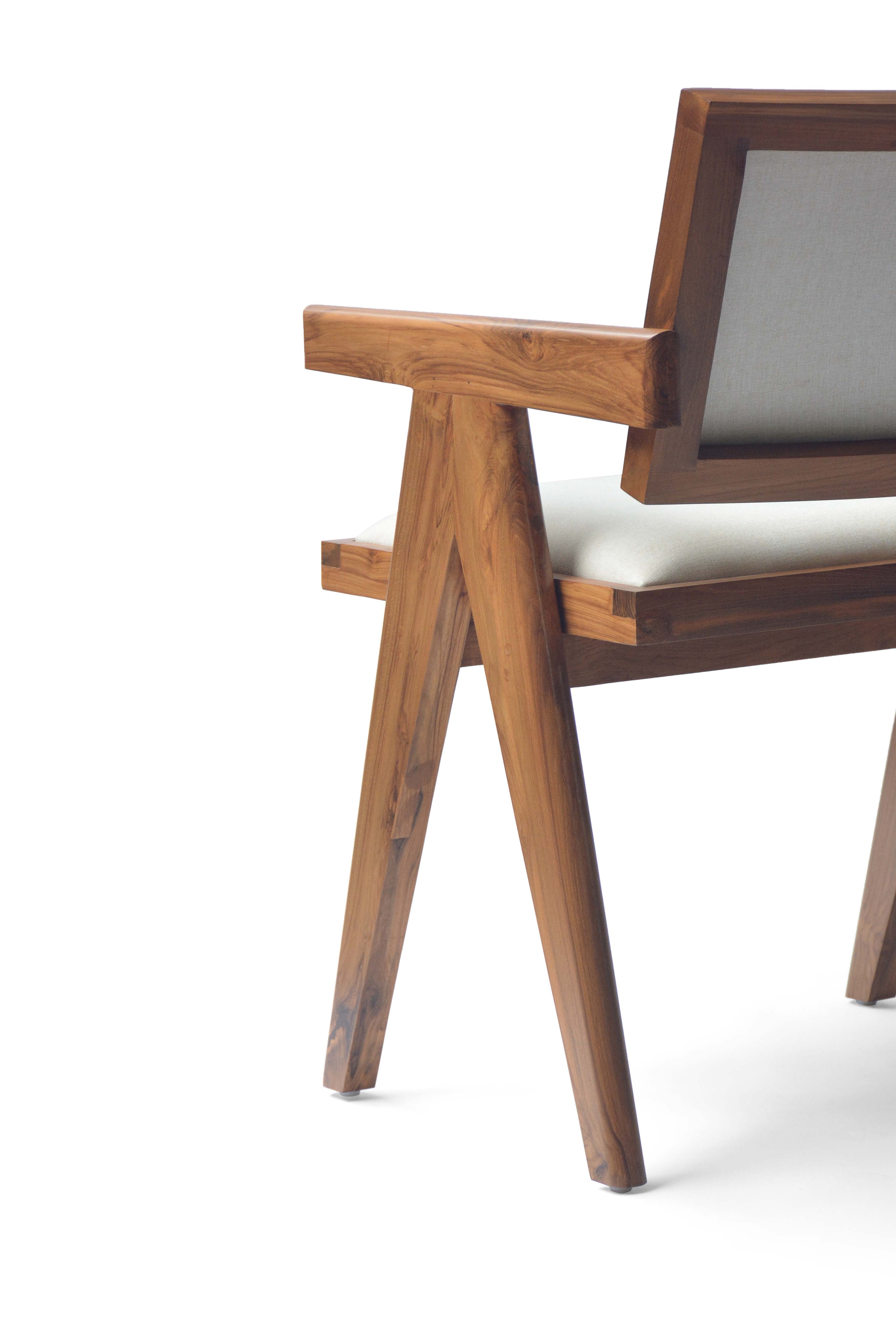 Chandigarh Upholstered Study Chair