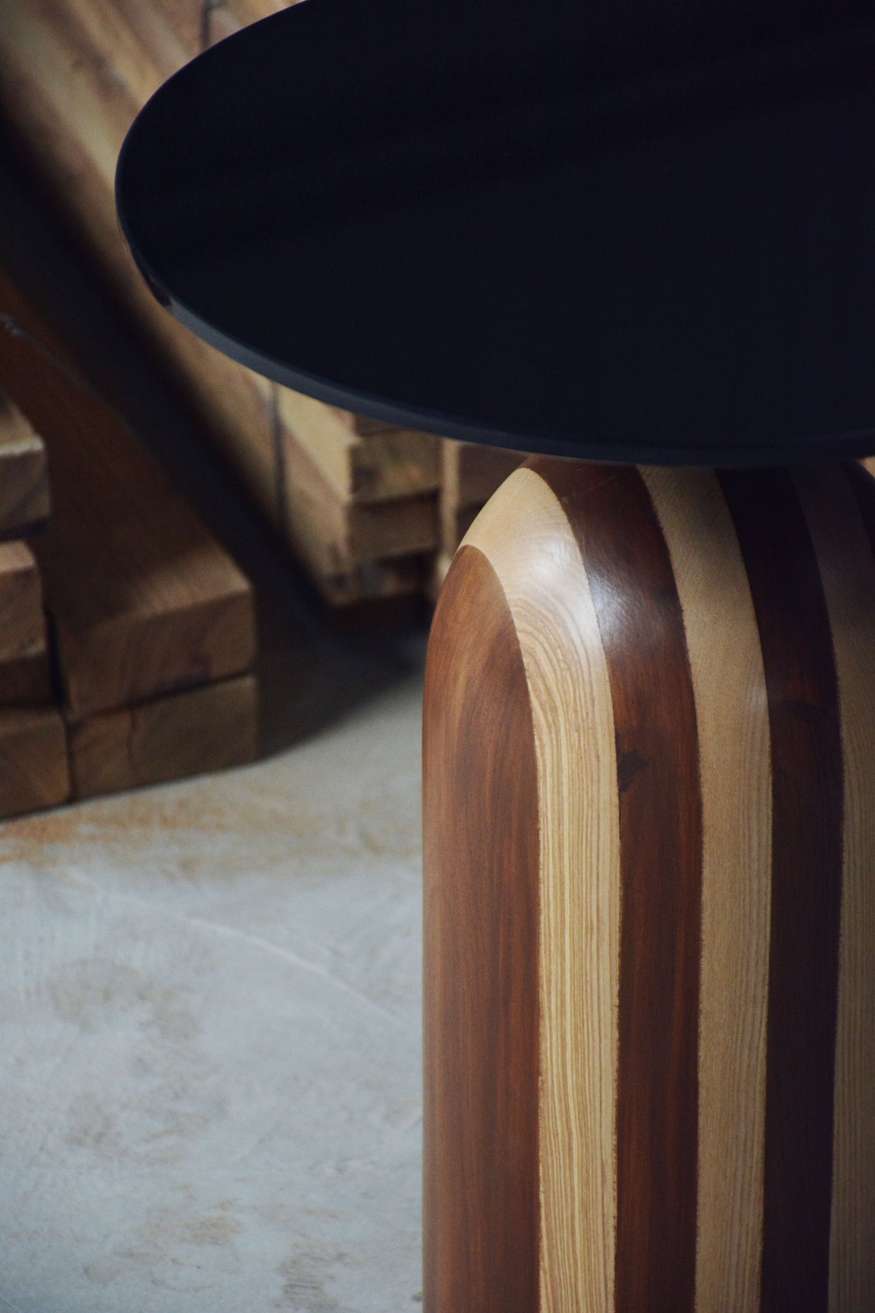 Stripe Side Table
