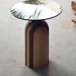 Stripe Side Table