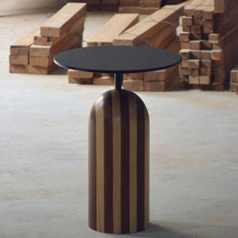 Stripe Side Table