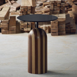 Stripe Side Table