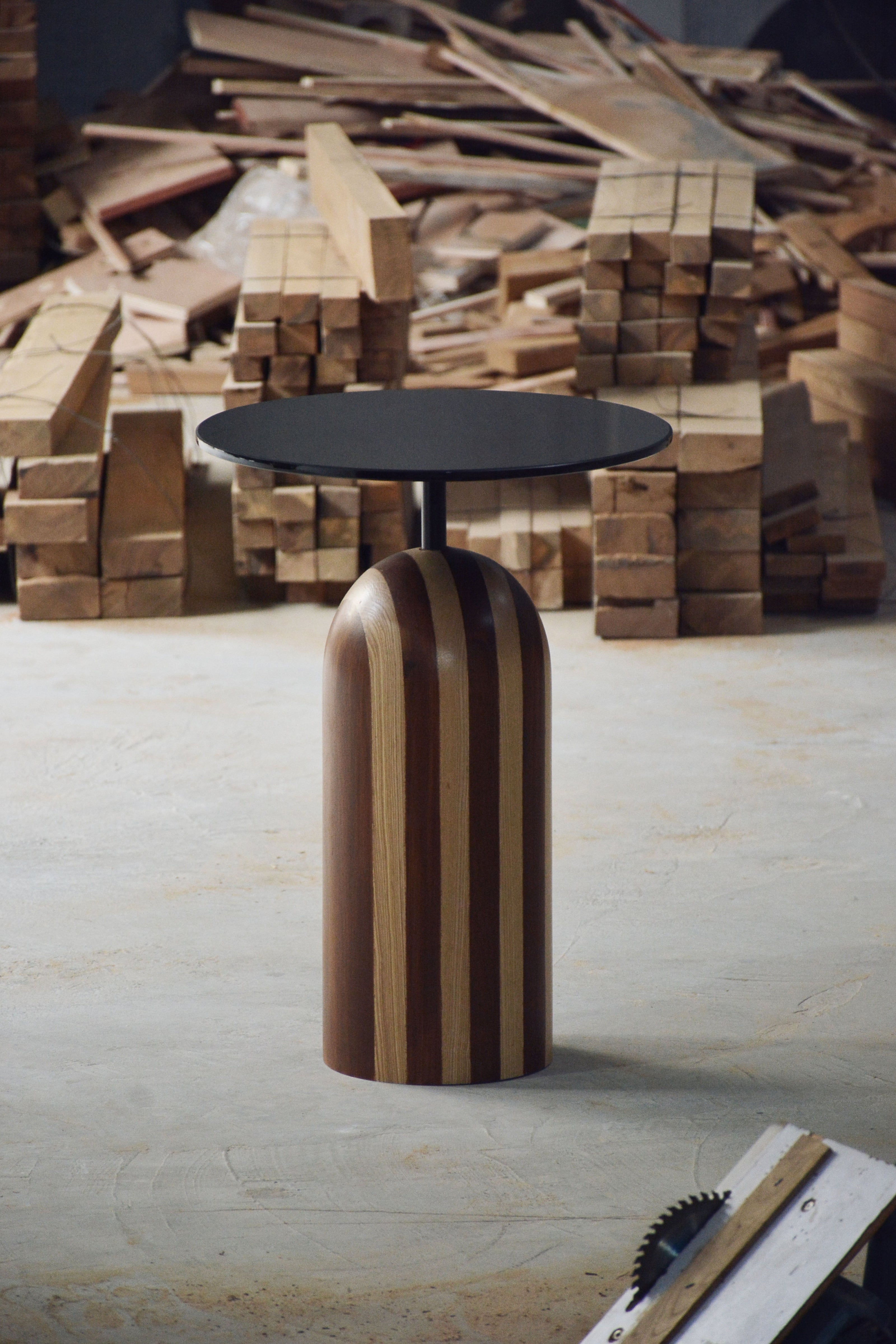 Stripe Side Table