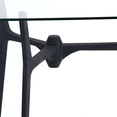 Makoda Dining Table Rectangular w/o Glass - I MEAN DESIGN