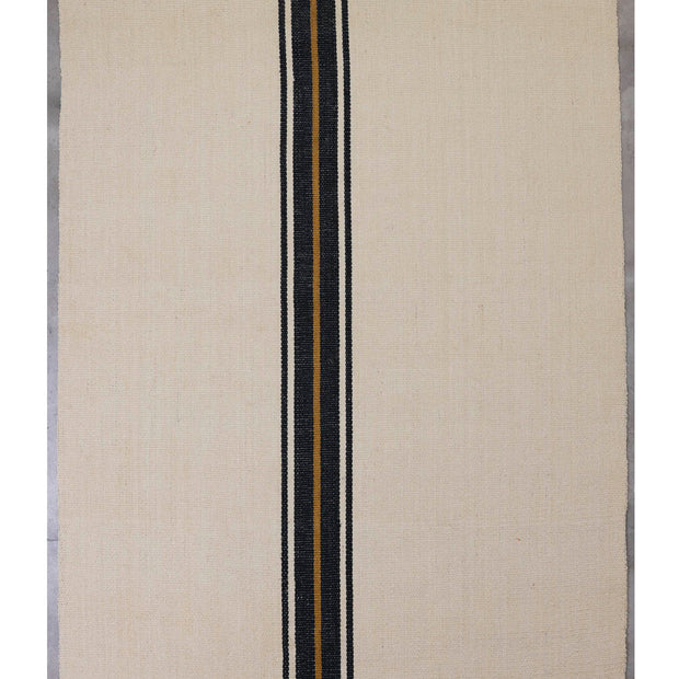 Dhanu White & Blue Sisal 5x8 feet Rectangle Rug - I MEAN DESIGN