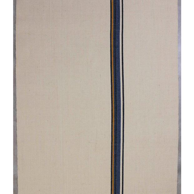 Medam White Brown & Gold Sisal 6x9 feet Rectangle Rug - I MEAN DESIGN