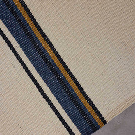 Medam White & Brown Sisal 5x8 feet Rectangle Rug - I MEAN DESIGN