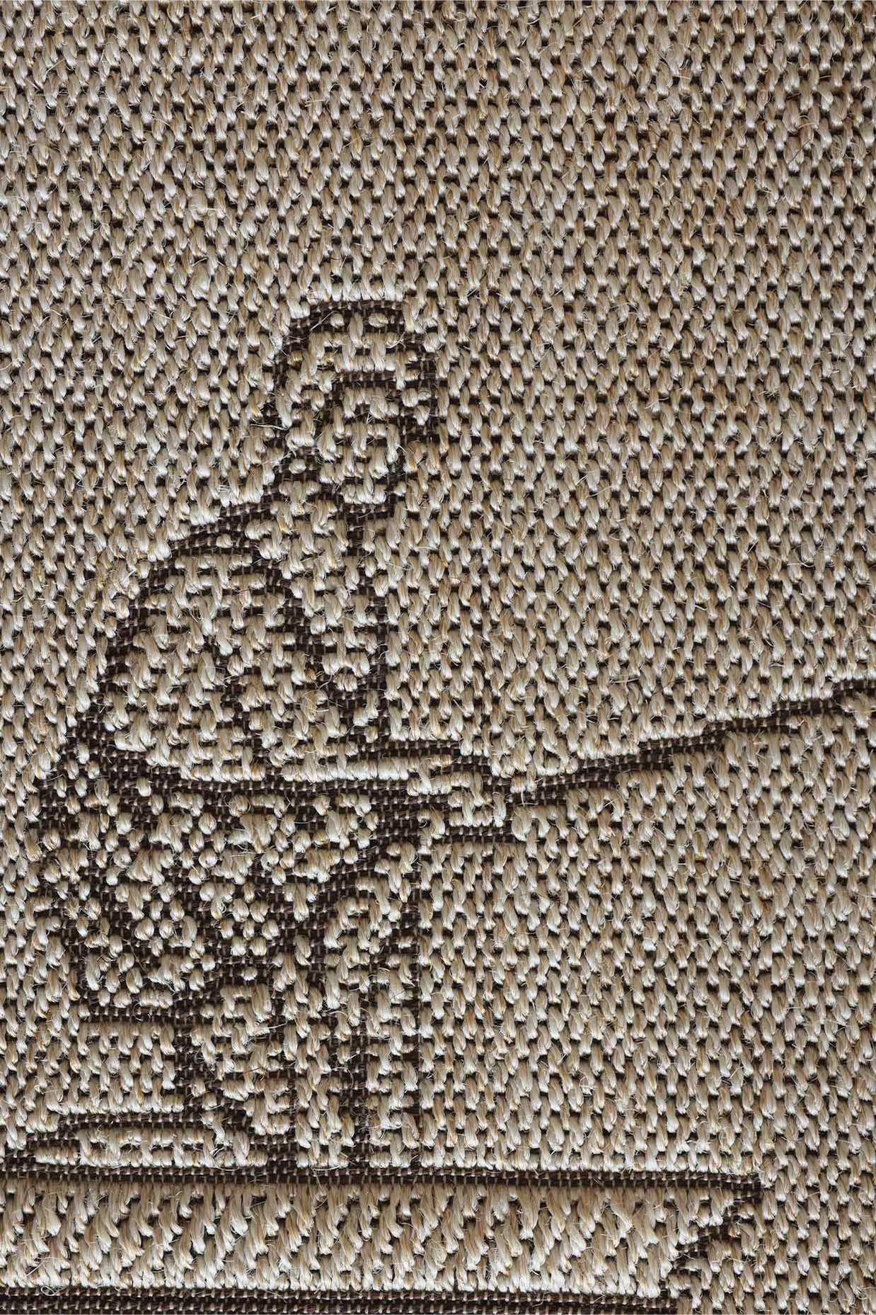 Choonda Beige Sisal 6x9 feet Rectangle Rug - I MEAN DESIGN