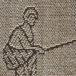 Choonda Beige Sisal 6x9 feet Rectangle Rug - I MEAN DESIGN