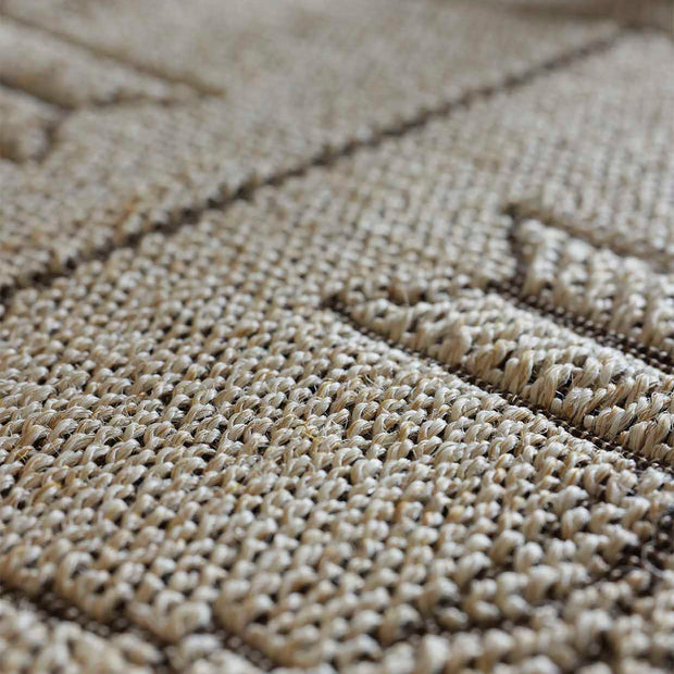 Choonda Beige Sisal 6x9 feet Rectangle Rug - I MEAN DESIGN