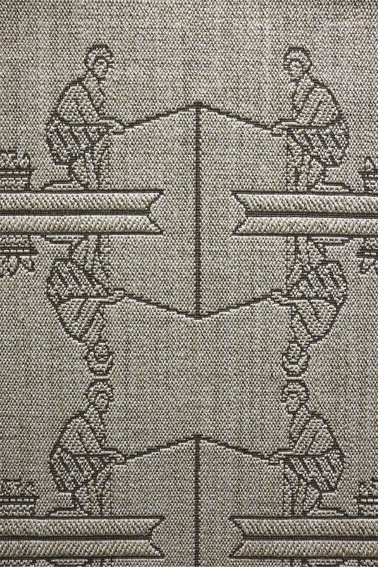 Choonda Beige Sisal 6x9 feet Rectangle Rug - I MEAN DESIGN