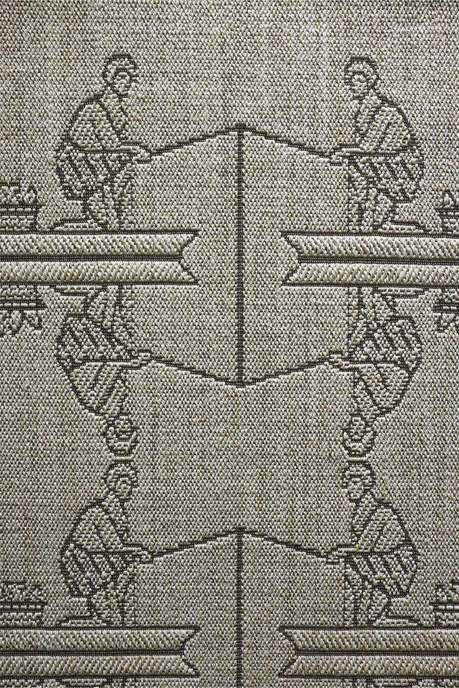 Choonda Beige Sisal 6x9 feet Rectangle Rug - I MEAN DESIGN