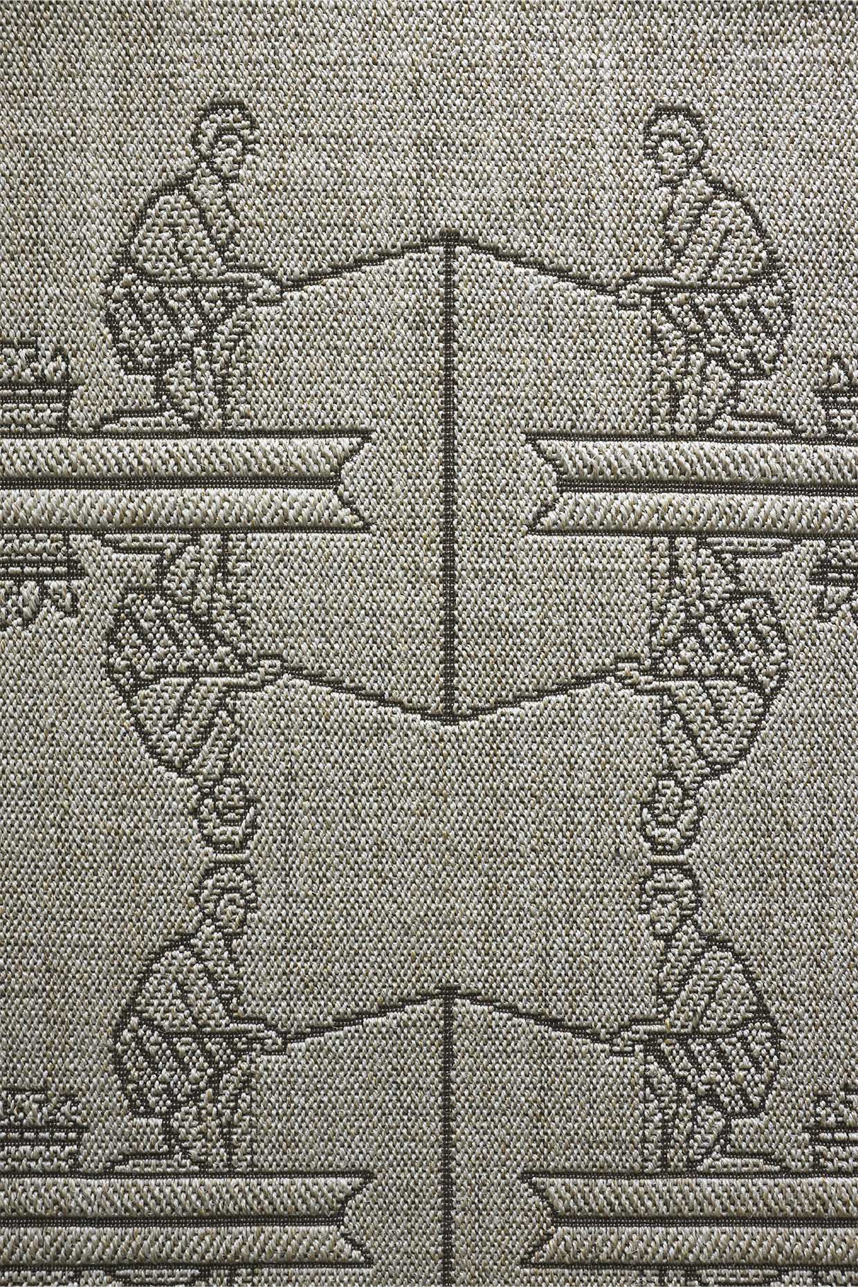 Choonda Beige Sisal 6x9 feet Rectangle Rug - I MEAN DESIGN