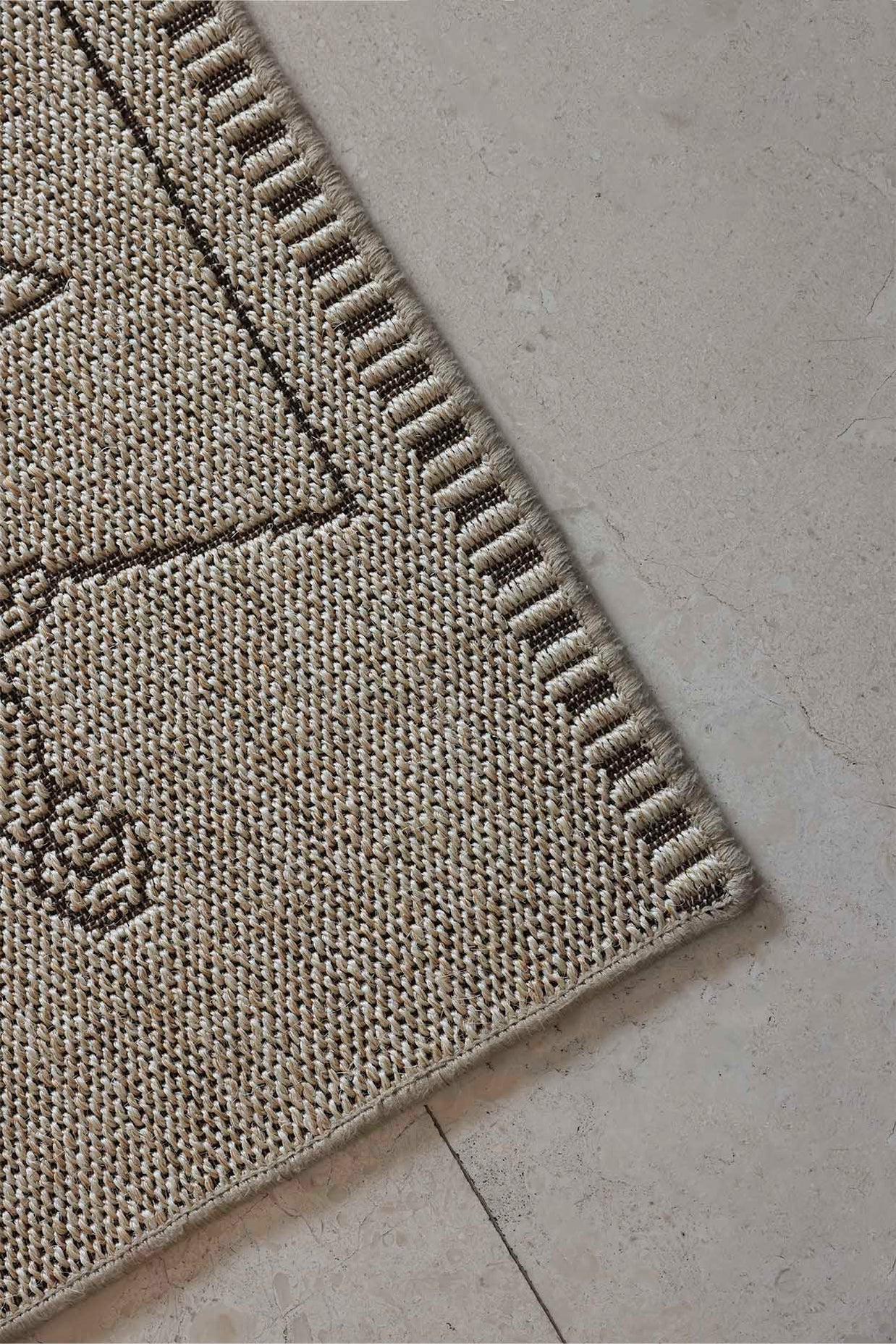 Choonda Beige Sisal 6x9 feet Rectangle Rug - I MEAN DESIGN