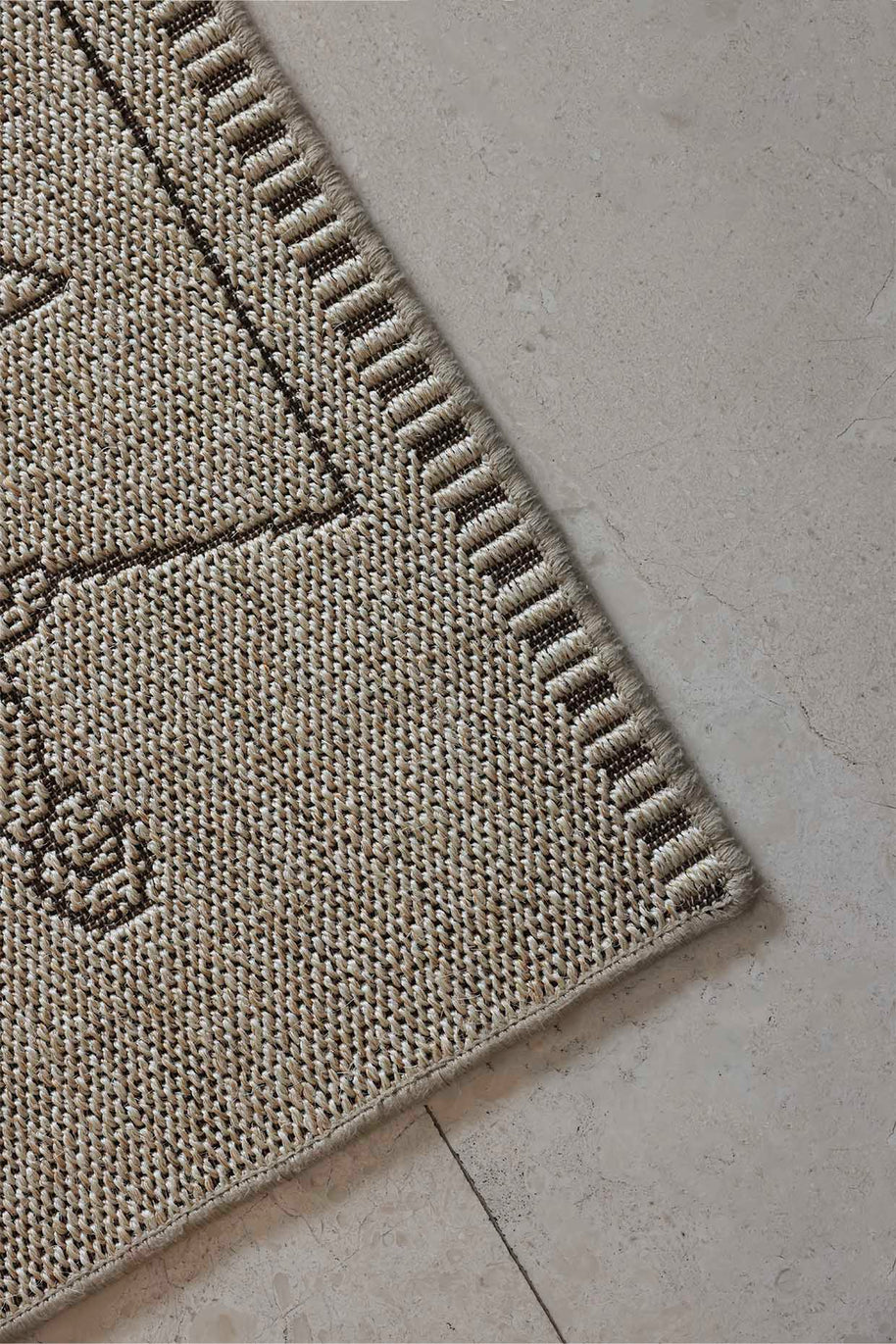 Choonda Beige Sisal 6x9 feet Rectangle Rug - I MEAN DESIGN
