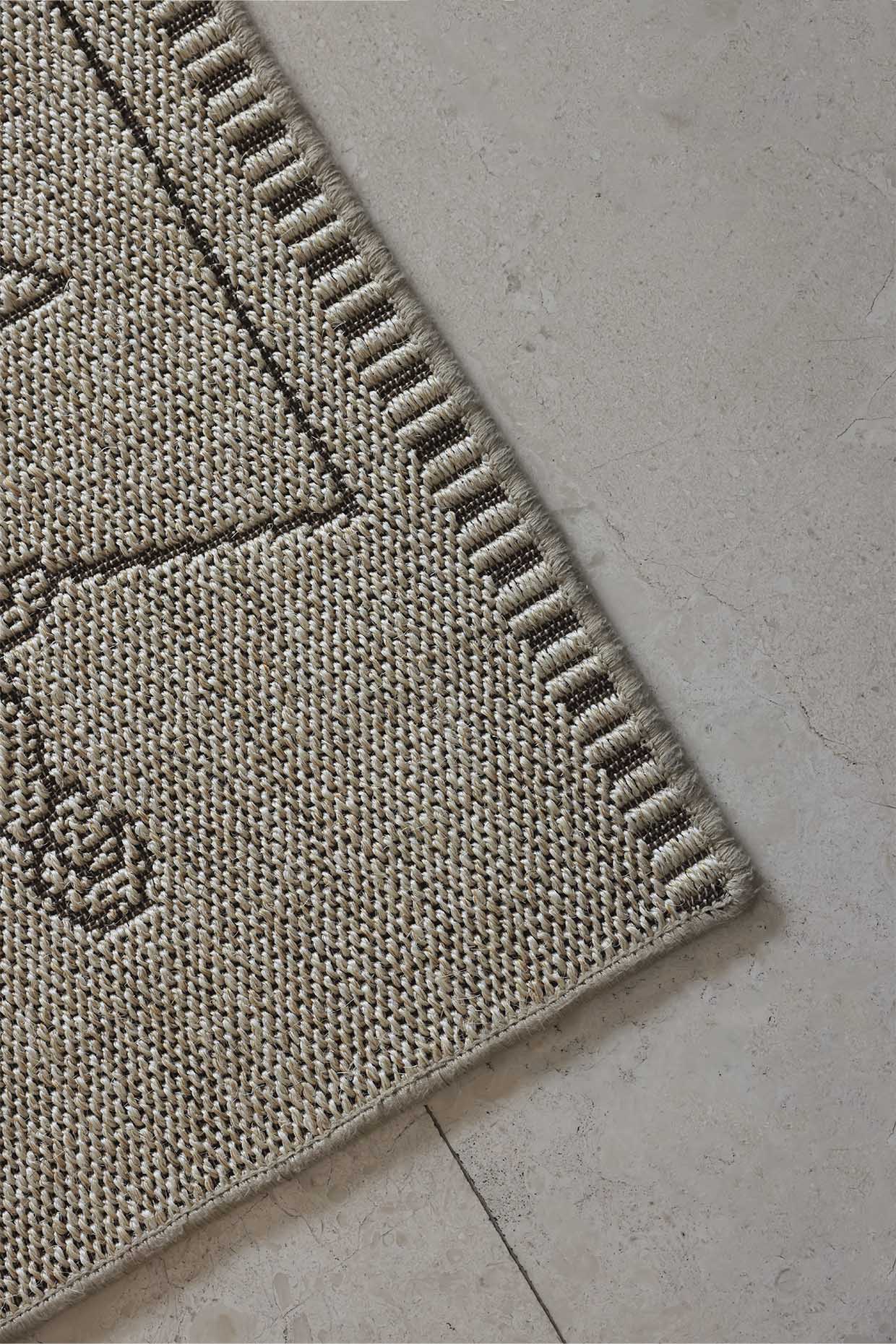 Choonda Beige Sisal 6x9 feet Rectangle Rug - I MEAN DESIGN