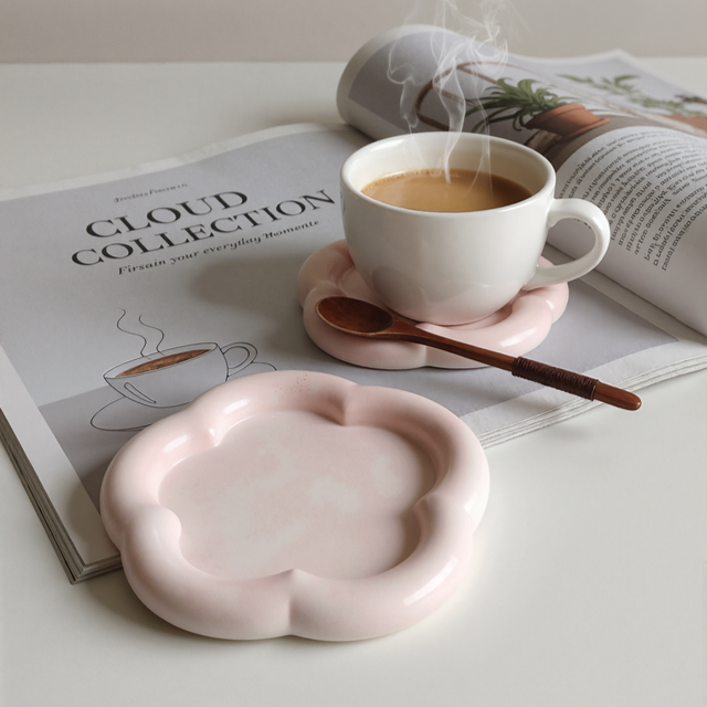 Flower trays/ coaster (set of 2) - I MEAN DESIGN