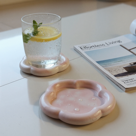 Flower trays/ coaster (set of 2)