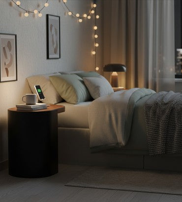 Forte Side Table Matte Black