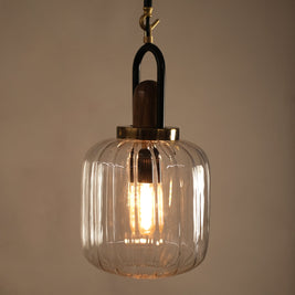 CLH176 Brewer Ribbed Glass Light
