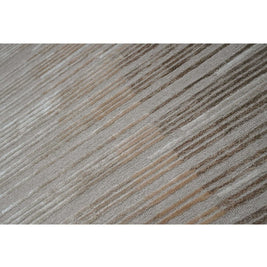 H O R I Z O N luxury modern rug by Cherom, featuring a soothing gradient of beige to earthy browns.