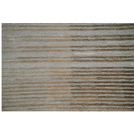H O R I Z O N luxury modern rug by Cherom - a delicate beige to brown gradient design, perfect for contemporary interiors.