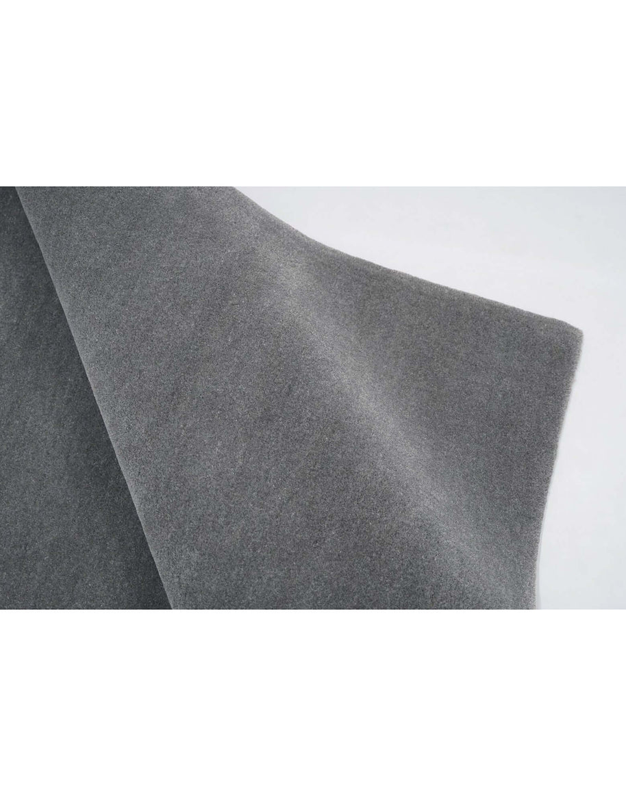 I C O N - DK. G R E Y luxury handmade rug by Cherom in premium New Zealand wool.