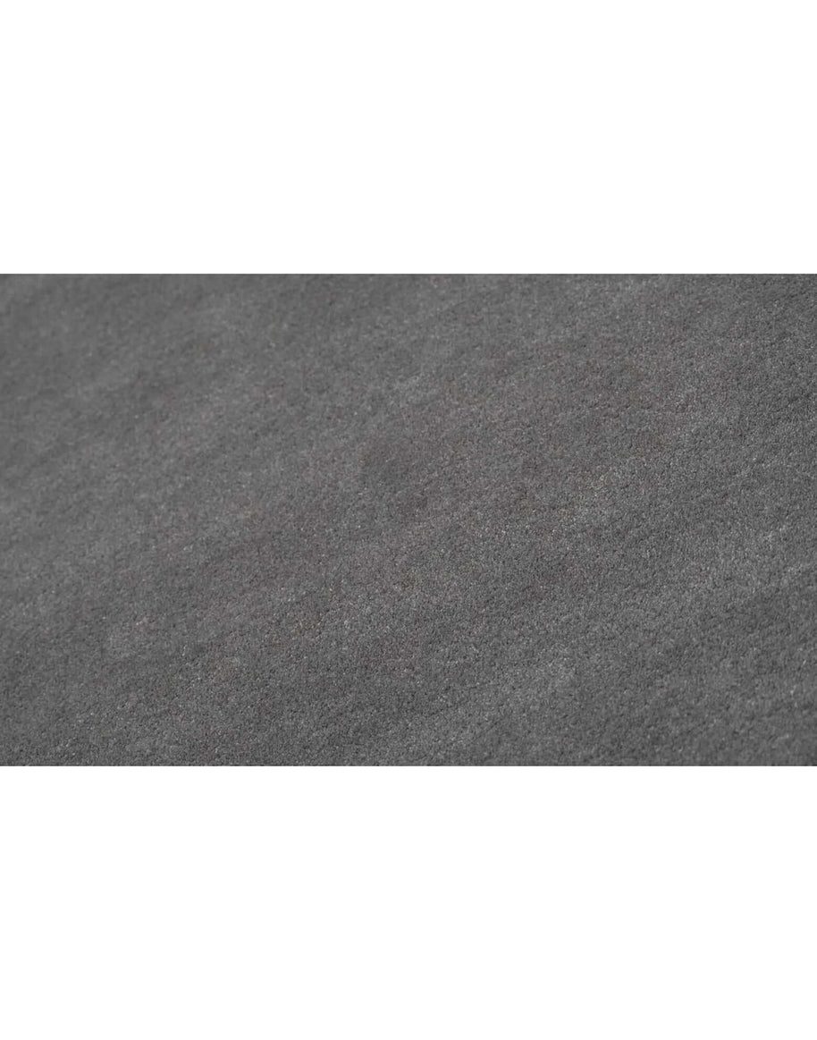 I C O N - DK. G R E Y luxury handmade rug by Cherom in high-quality New Zealand wool.