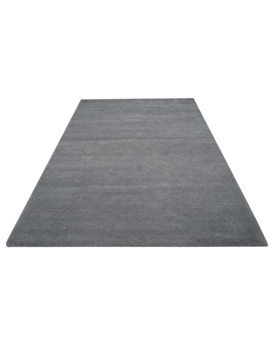 I C O N - DK. G R E Y luxury handmade rug by Cherom, modern rug in New Zealand wool.