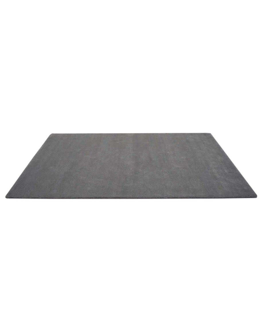 I C O N - DK. G R E Y luxury handmade rug by Cherom, 100% New Zealand wool, modern design.
